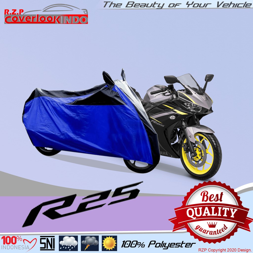 BODY COVER MOTOR YAMAHA R25 SELIMUT MOTOR YAMAHA R25 SARUNG MOTOR YAMAHA R25 TERBAIK