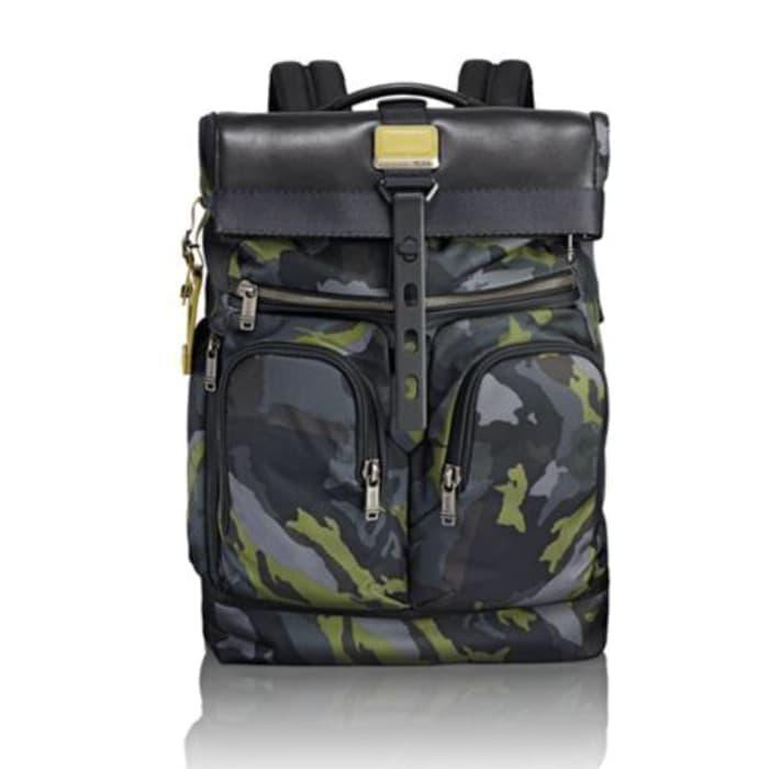 tumi roll top backpack