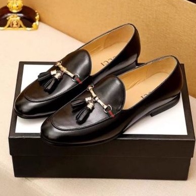 sepatu pantofel pria gc mirror quality shoes men cowok P1SHOES kulit formal resmi kerja kulit top