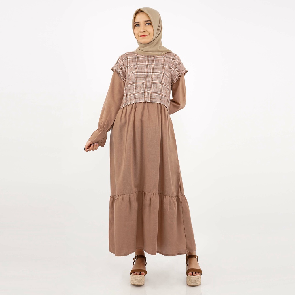 Baju Muslim Gamis Wanita Cressida - LLGAL.DB914C DAILYDOTS