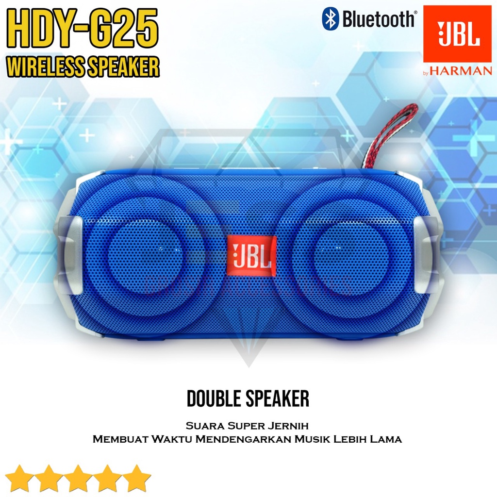 Speaker Bluetooth JBL G25 Portable Speker Wireless HDY-G25 HDYG25