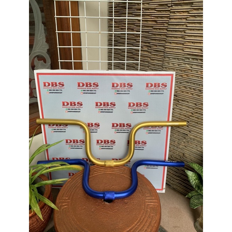 HANDLEBAR UNITED, STANG UNITED, HANDLE MINION MINITREK MINIVELO SEPEDALIPAT INSERT 22,2