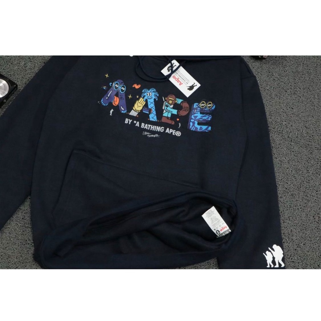 Hoodie  Bape X Aape Crunch l Jaket Sweater Bape X Aape Crunch Premium Hight Quality