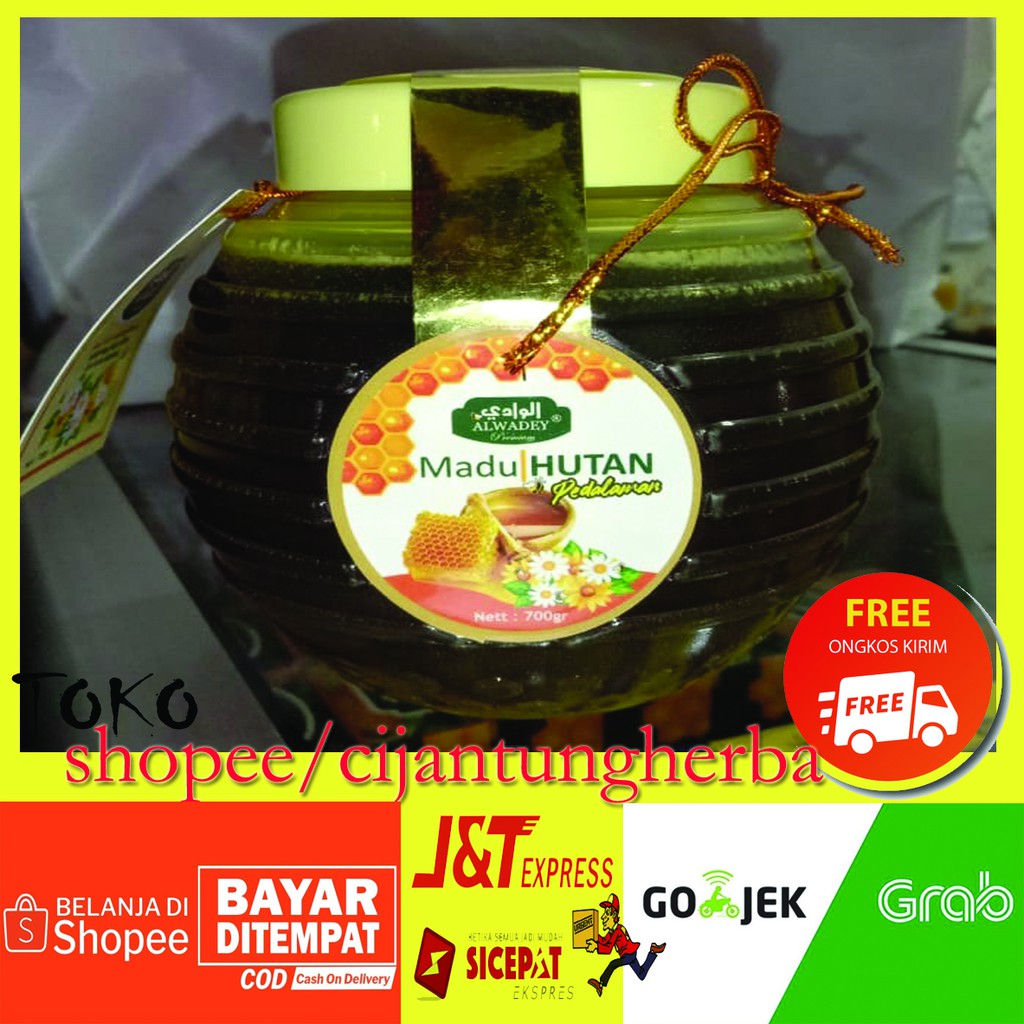 

MADU MURNI AL WADEY DARI HUTAN PEDALAMAN 700 GR