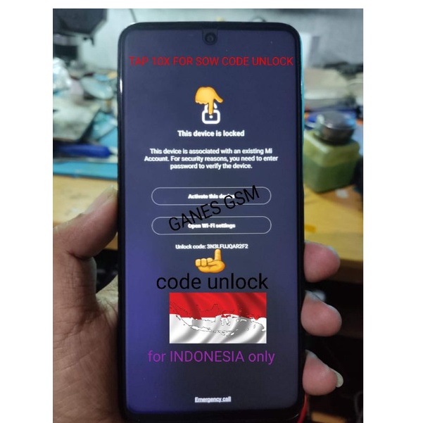 CLEAN MI AKUN XIAOMI KHUSUS AKUN INDO (bisa login akun baru)