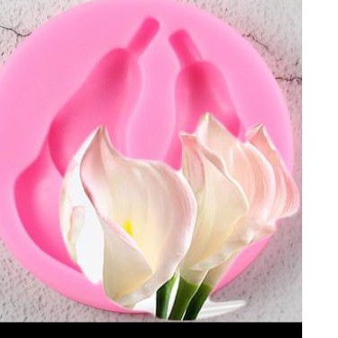 cetakan silikon lily cala