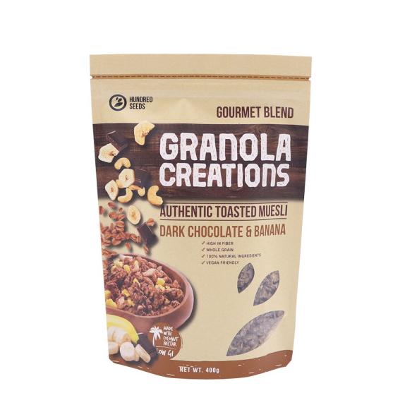 

+++++] Granola Creations Gourmet Blend Dark Chocolate & Banana 400g Creation