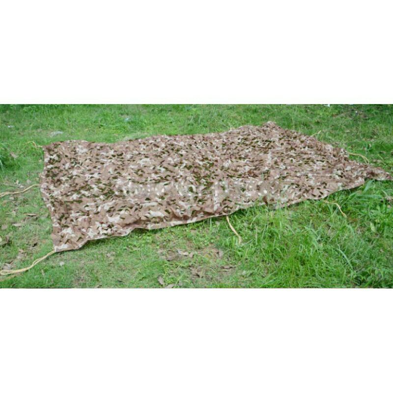 Tenda Jaring Kamuflase Camping Militer Camouflage Net 2X3m SGODDE