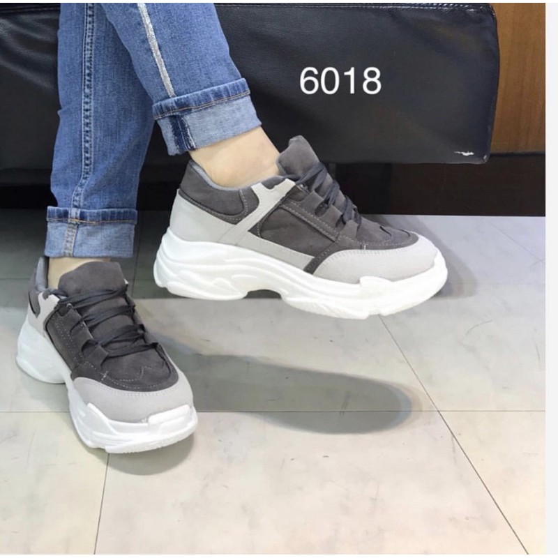 sneakers 6018 sepatu wanita import