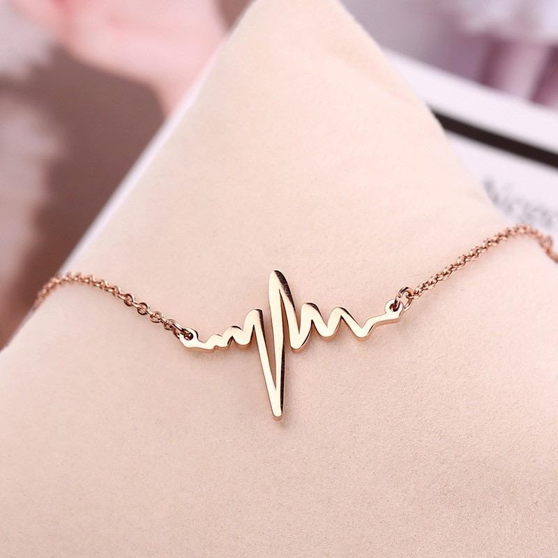 Kalung korea lucu cantik dan bagus cocok untuk hadiah wanita 316L anti karat KK148 model premium