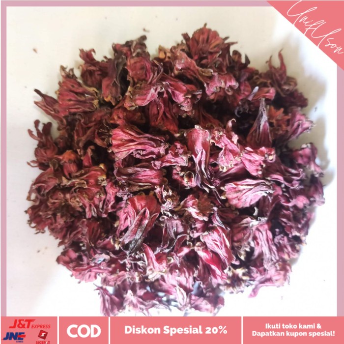 

⭐COD⭐ GROSIR TEH BUNGA ROSELLA MERAH - 500 gram