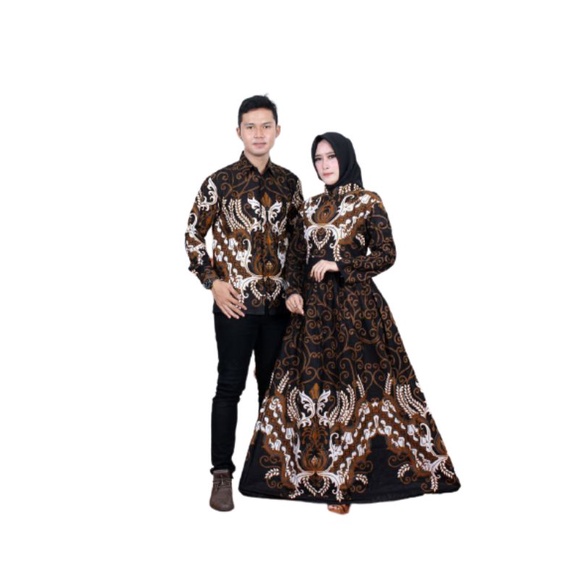 Maura Couple - Sania Ruffle Batik Couple ori Ndoro jowi DNT Garansi Termurah Shopee