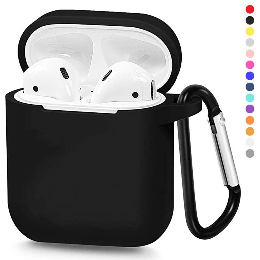 Casing Kotak Charger Airpods 1 / 2 Wireless Bluetooth Dengan Kait