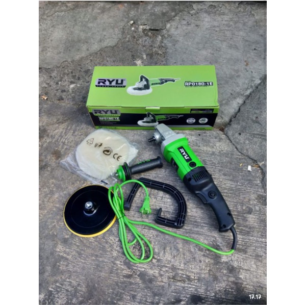 MESIN poles mobil 7 inch type RPO1280-1E polisher RYU 7 inch