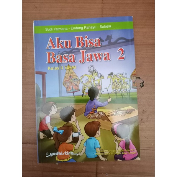 Buku paket bahasa Jawa SD Yudhistira k13