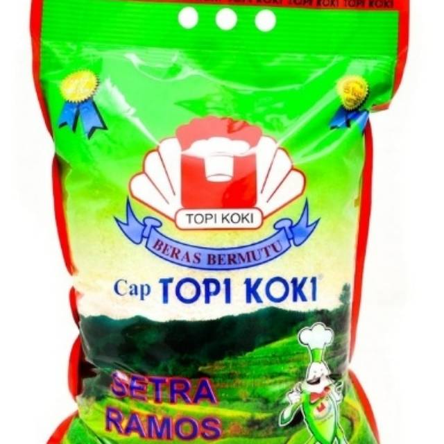 Beras Topi Koki Setra Ramos 5 Kg Topikoki 5kg Setraramos Pulen Premium Indonesia