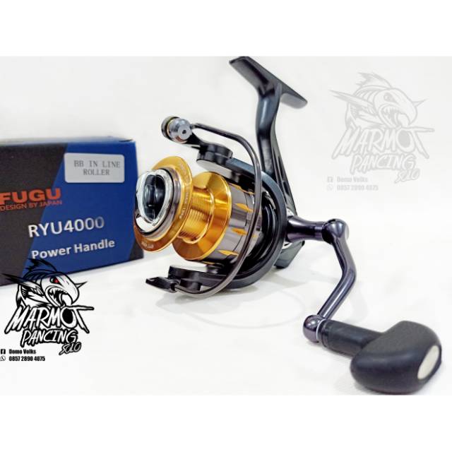 NEW FUGU RYU 4000 POWER HANDLE LINE ROLLER BEARING
