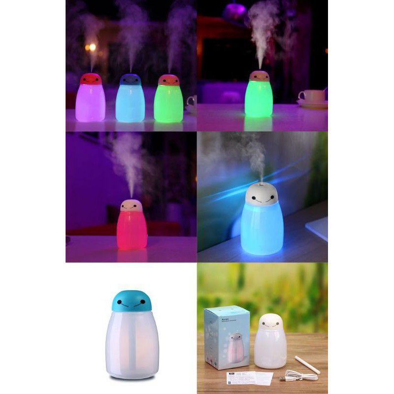 Humidifier Diffuser Lucu Aromaterapi Aromatherapy Lampu Tidur Disfuser Ultrasonic Taffware 400ml