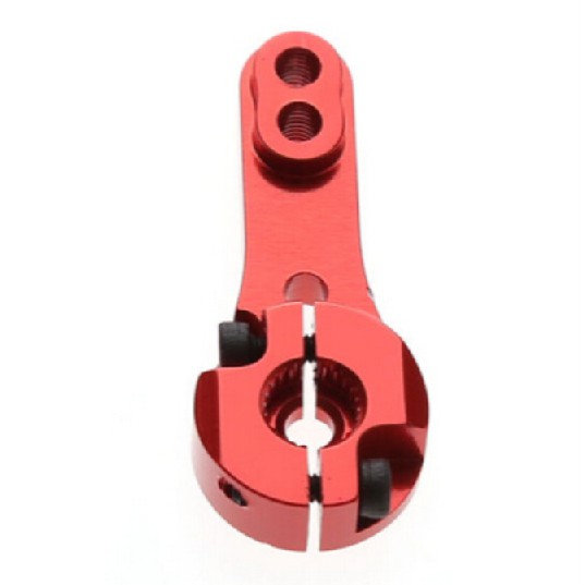 Metal Servo ARm 25T Remote Control Rc Metal Servo Arm Lengan 25T Steering - Merah