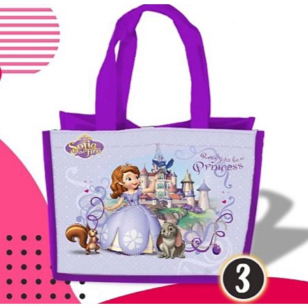 

Tas Ultah Goodie Bag Souvenir Ulang Tahun Kartun Murah Custom Nama Aqiqah Parcel Kado
