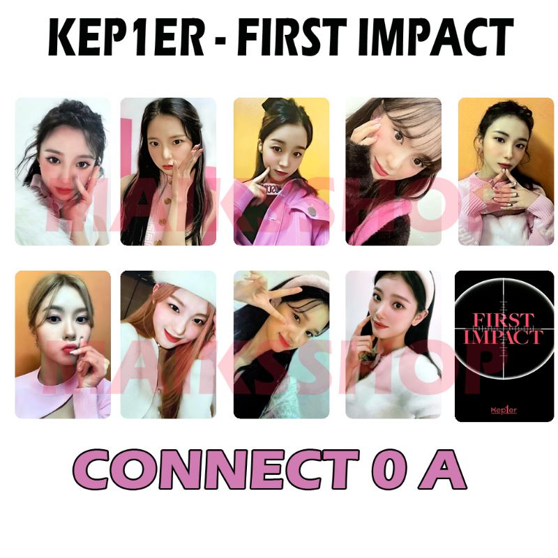 Kep1er First Impact Photocard Kpop