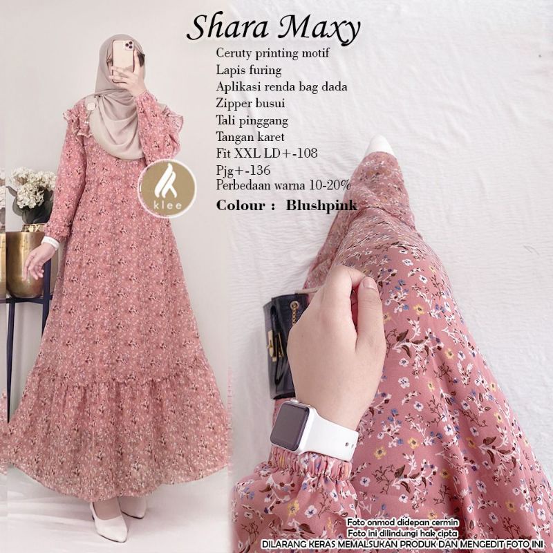 Shara Maxy Gamis Wanita by Ratu Mulabees