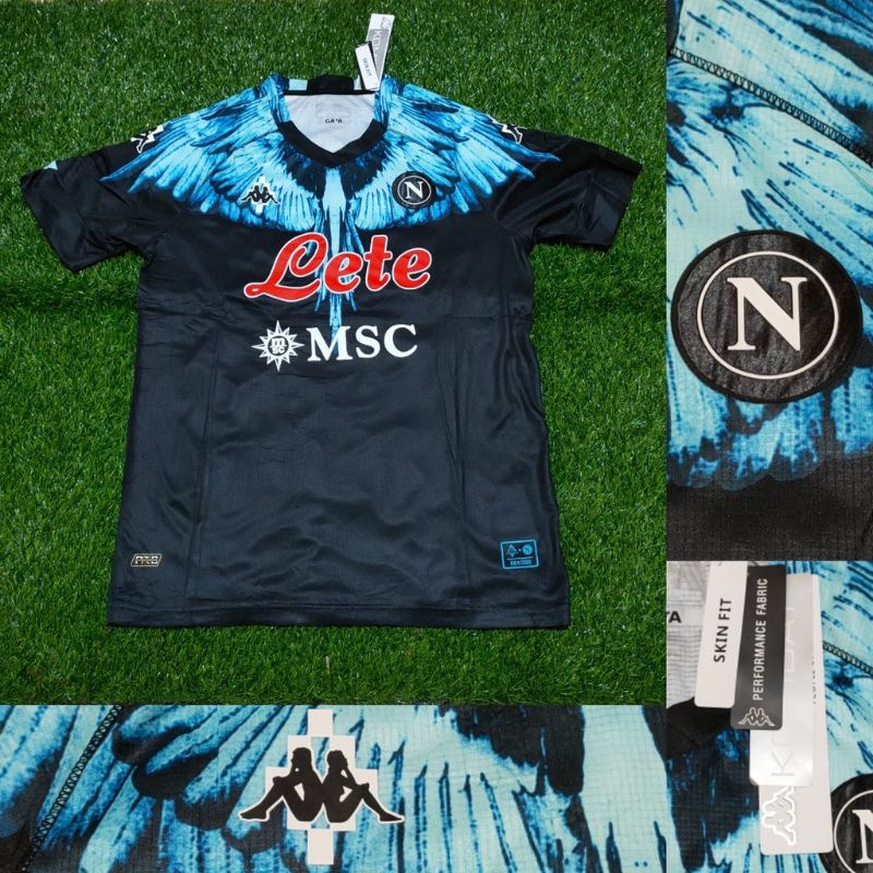 JERSEY BOLA NAPOLI EAGLE HOME 2021/2022 GRADE ORI IMPORT