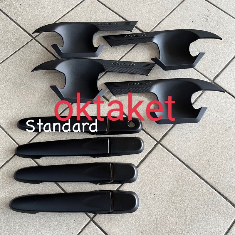 paket outer handle All new rush Terios 2018-2022 Gr sport Elegant hitam