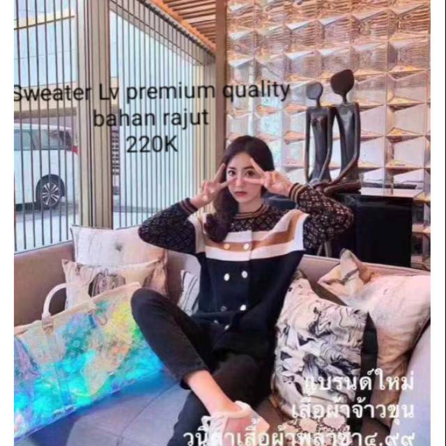 21.SWEATER LV/ RAJUT/ PREMIUM/ IMPORT/ BANGKOK/ FASHION WANITA