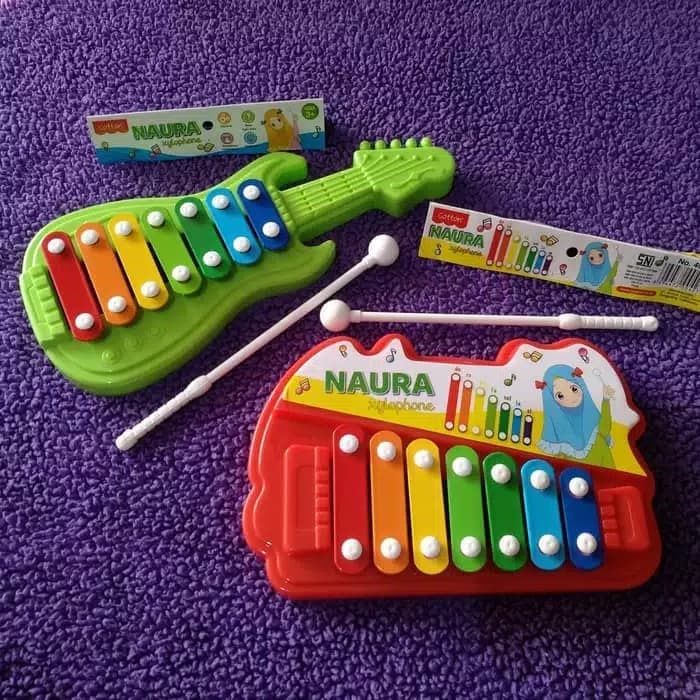 Cotton 49051 Naura Xylophone Mainan Musik Bunyi