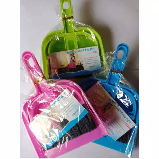 (SKR) Mini Dustpan / Sapu + Cikrak / Pengki / Serokan Mini Dust Pan Serok Kecil