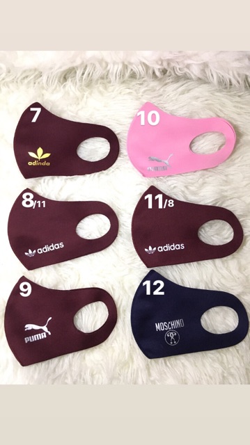 MK04 Masker Kain Elastis Berbagai Warna Dewasa