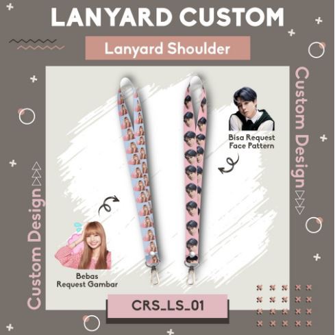 

CUSTOM LANYARD TALI ID CARD / LANYARD KALUNG