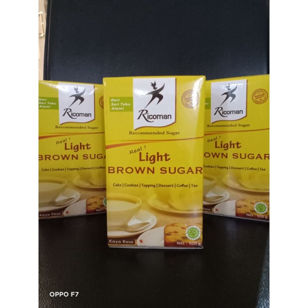 

ricoman light brown sugar