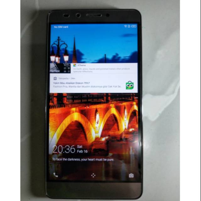 Infinix NOTE 3 Pro - X601-LTE - RAM 3GB / ROM 16GB Second