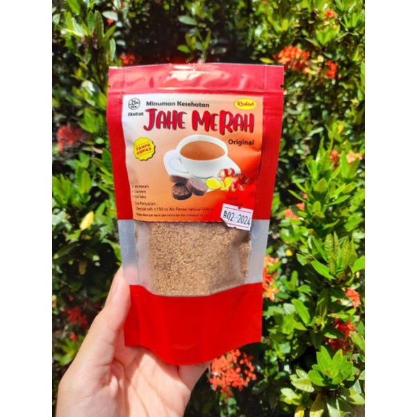 

Minuman kesehatan jahe merah