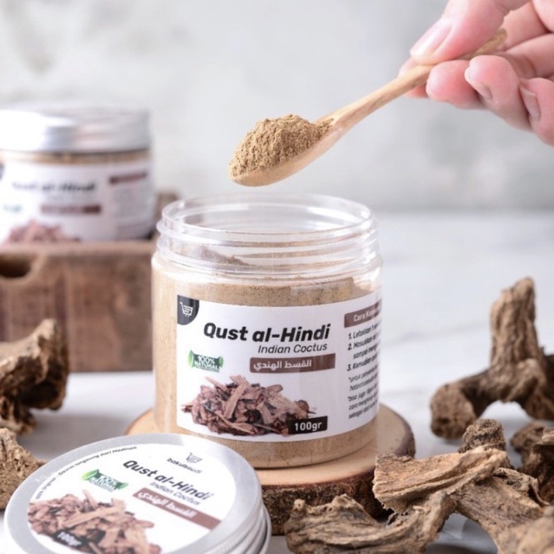 Qust Al Hindi, Qusthul Hindi Premium, Kayu India Bubuk & Kapsul