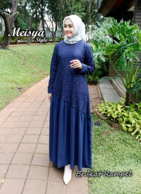 GAMIS BRUKAT REMPEL ORI Meisya Stile best seller GARANSI TERMURAH