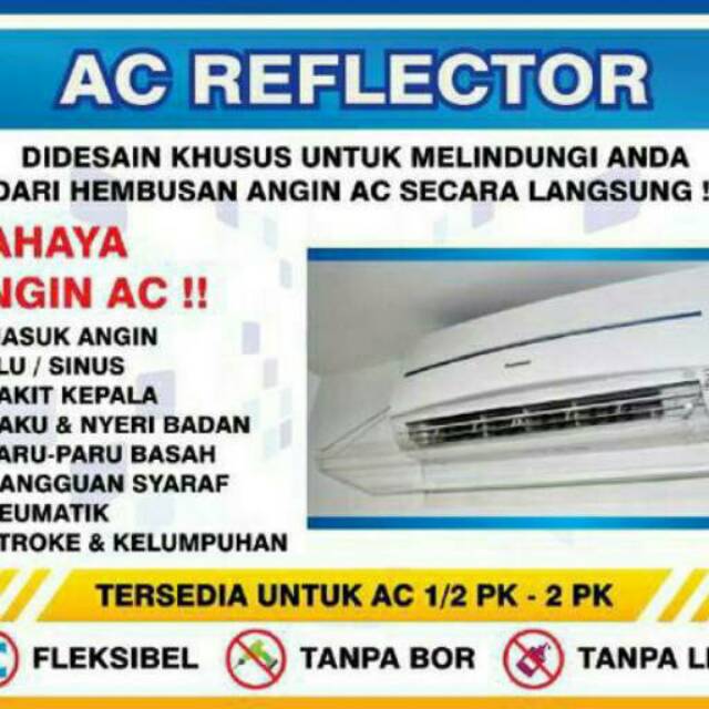 Talang AC Acrilic / AC reflector 2 PK