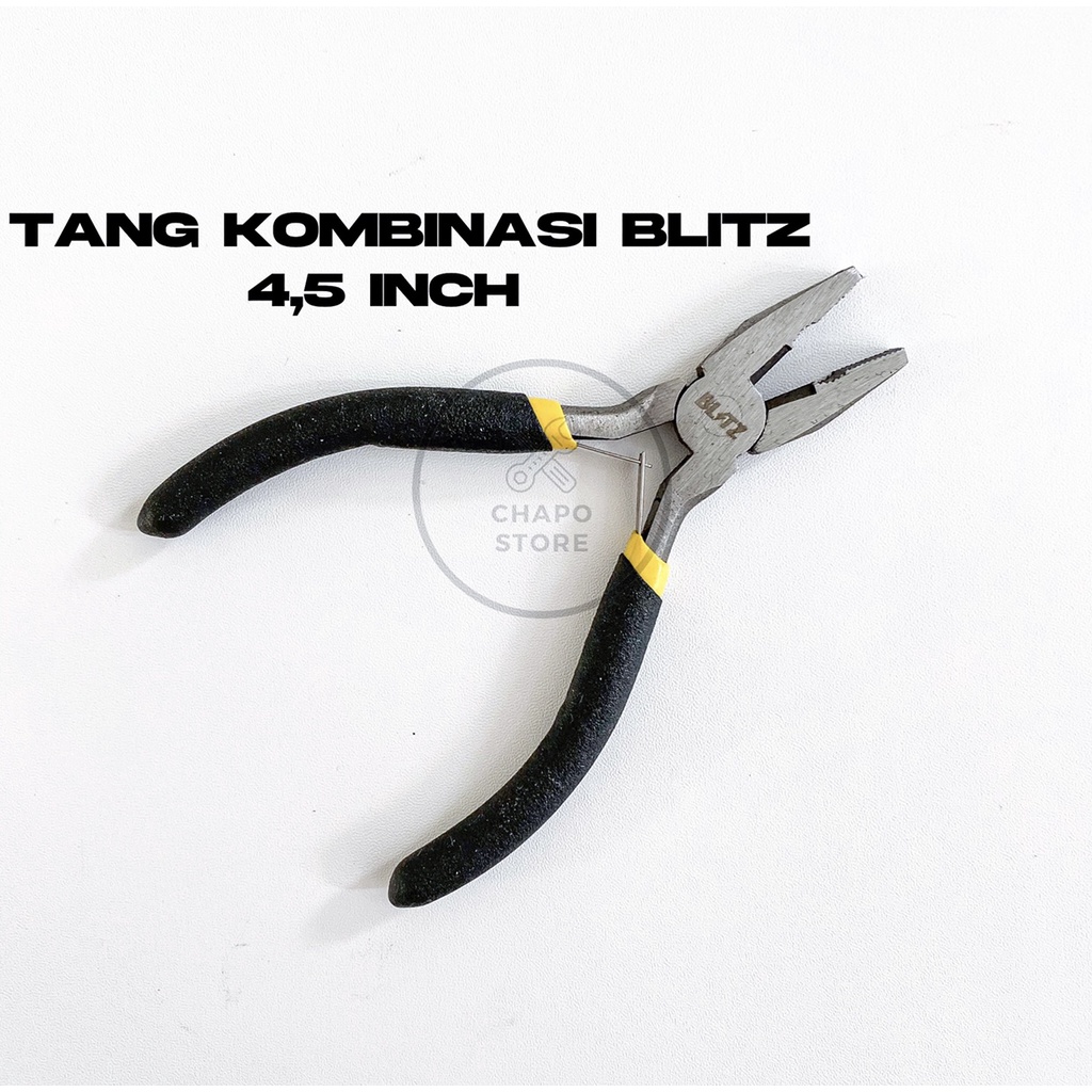 tang kombinasi mini blitz 4,5 inch linesman pliers