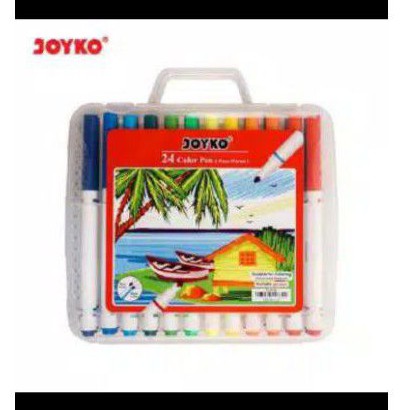 

Color Pen Joyko 24 warna CLP-05 (Pena Warna ) Joyko CLP-05 Set