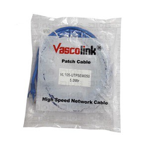 Vascolink Patchcord Cat 5 - 5 Meter / Patch Cord Cat 5e - 5 Meter