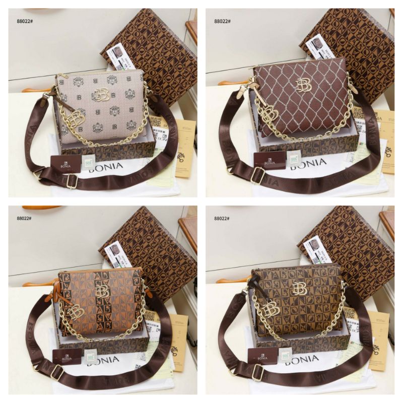 FREE BOX #88022 HANDBAG BONIA BCL COUSSIN BAG