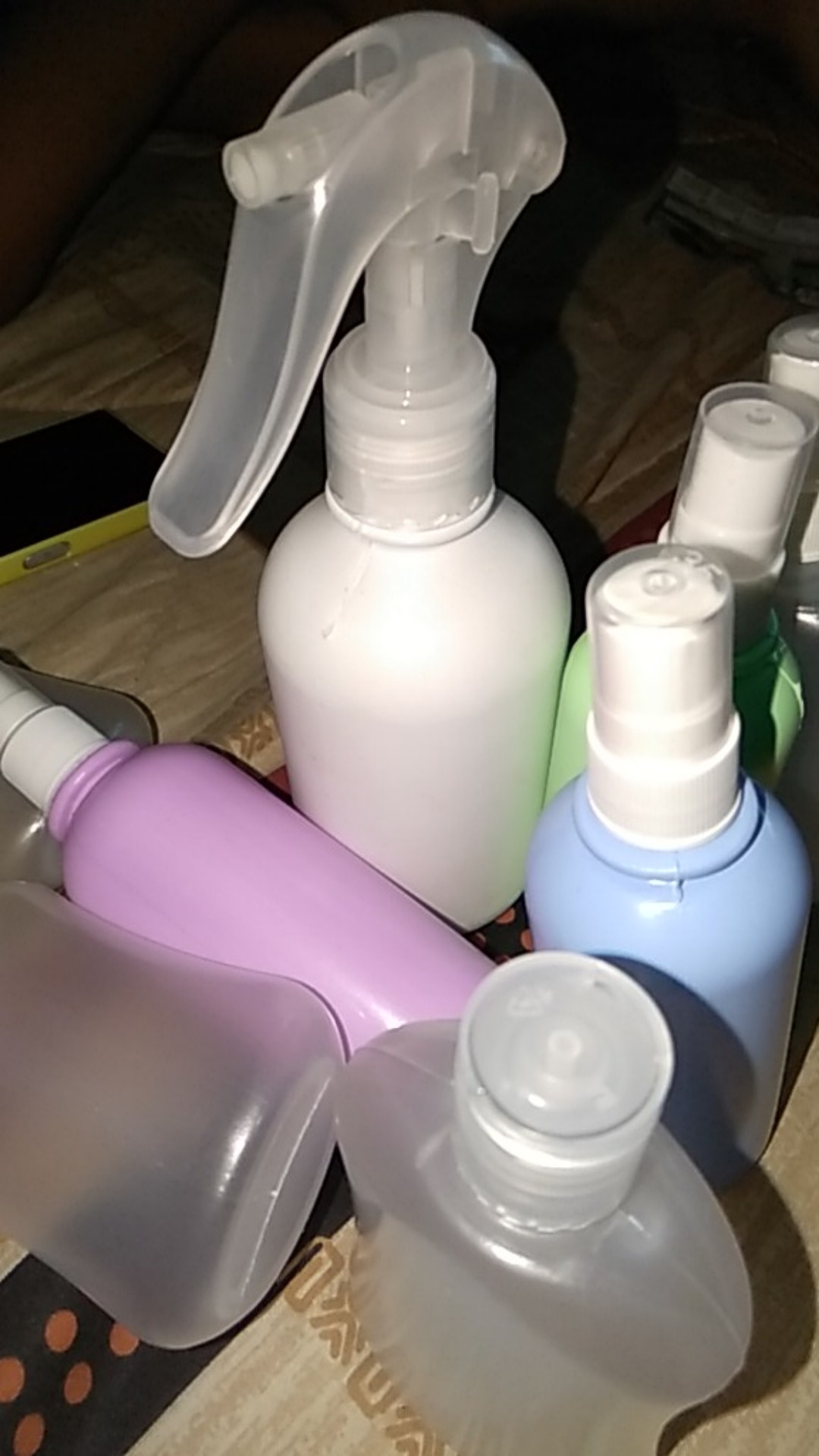 Botol Sprayer Trigger 250ml Warna Putih Susu
