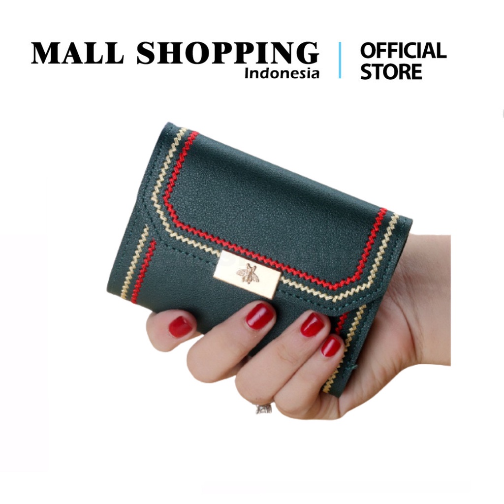 (COD) Dompet Wanita Dompet Import Murah Dompet Lipat Cantik Women Fashion C7