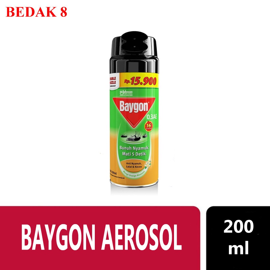 Baygon Aerosol 200 ml/ Baygon Spray 200 ml