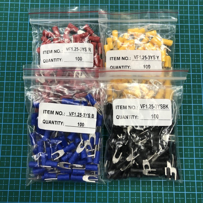 Skun Garpu 1.25-3 / Scun Y 1.25-3 / Skun 1,5Mm @100Pcs Per Pack