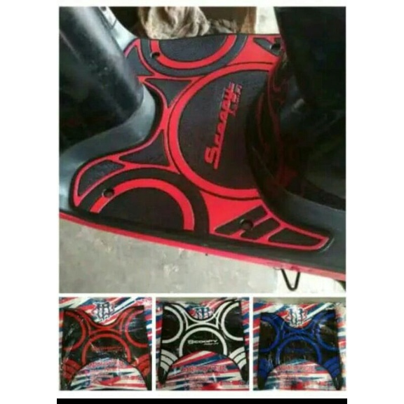 karpet scoopy - karpet scoopy new - scoopy baru esp