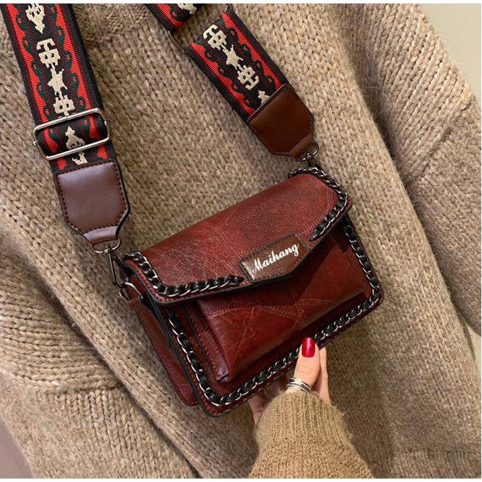 BJ1290 - BLACK/BROWN/GREEN/REDWINE - TAS SLEMPANG KULIT IMPORT BEST SELLER TERMURAH TERLARIS TERBARU FASHION WANITA BAGSTORE JAKARTA TAS BATAM  GT1010 KPC8942 ELJ290 LT1592 BQ2660 B120481 CR7077