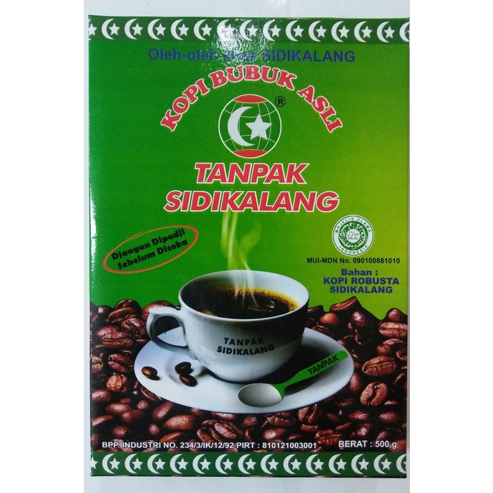 

vd201r Kopi Tanpak Sidikalang 250 G Ds20X11